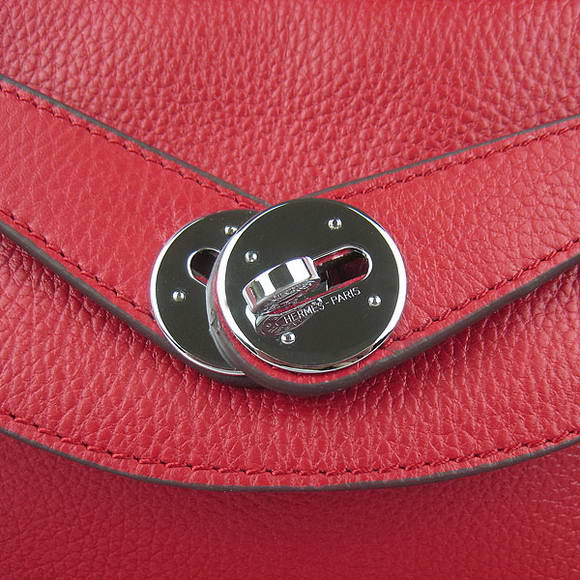 High Quality Replica Hermes Lindy 26CM Shoulder Bag Red - Click Image to Close